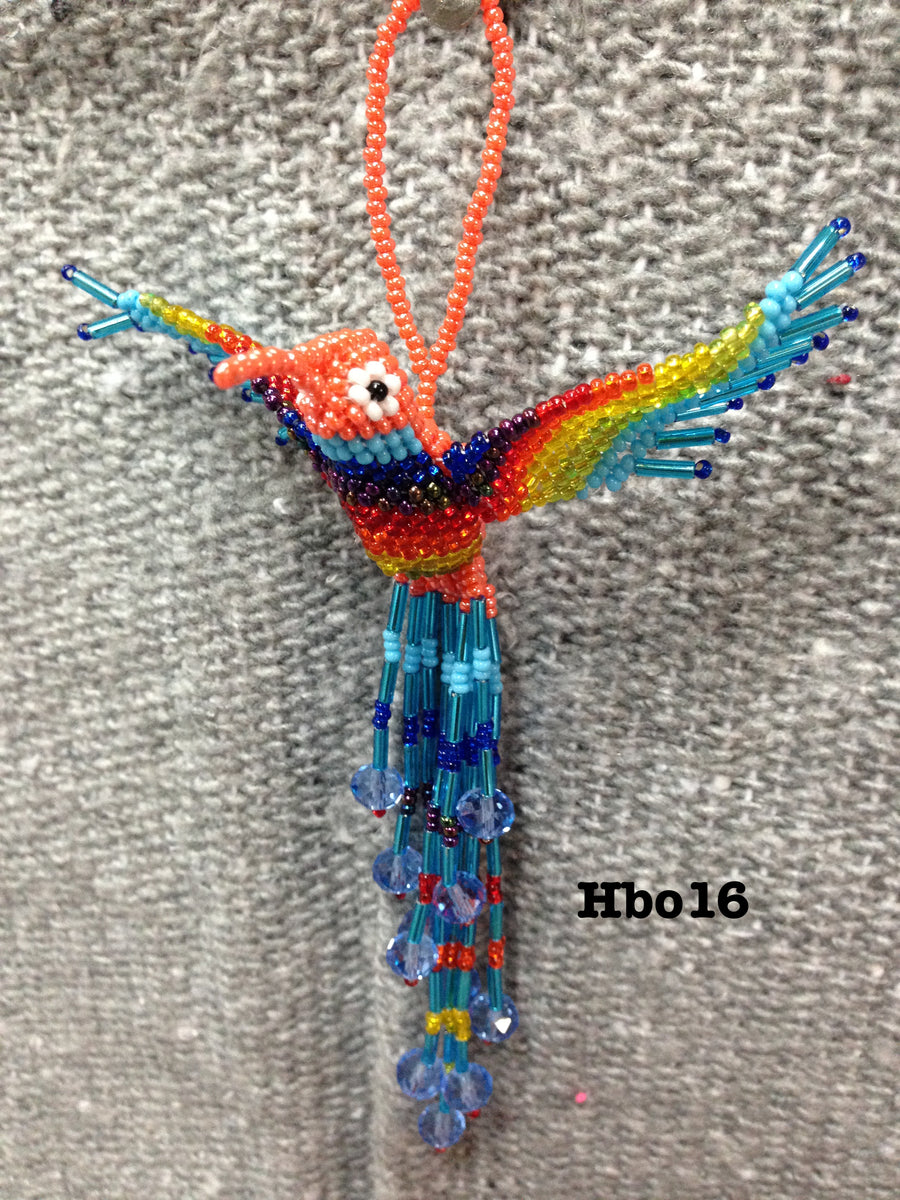 Hand-Beaded Glass Peacock Ornaments from Guatemala Pair 'Real Beauty' -  International Medical Corps