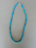 Genuine top grade Kingman Turquoise with sterling silver. AS711