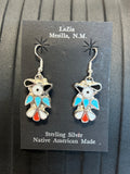 Zuni handcrafted sterling silver with genuine stones. LZ257