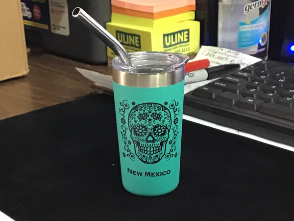 79710 Mini Sugar Skull Tumbler NM