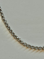 316L Stainless Steel 18” neck chains sold in lots of 50 PCs.  L-19  2.5mm Rolo Chain