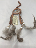 CM Navajo handcrafted Dream Catcher 2”