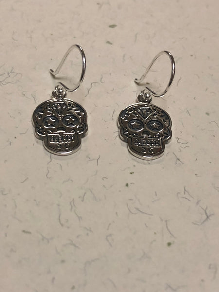 Western Steer Skull Flat Bubble Dangle Earrings – Bluetortoisewholesale