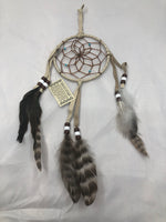 Navajo handcrafted Dream Catcher 4”