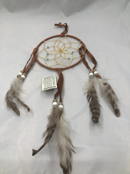 Navajo handcrafted Dream Catcher 5”