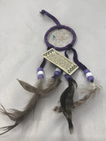 CM Navajo handcrafted Dream Catcher 2”